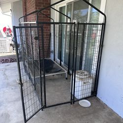Dog Cage And Bed