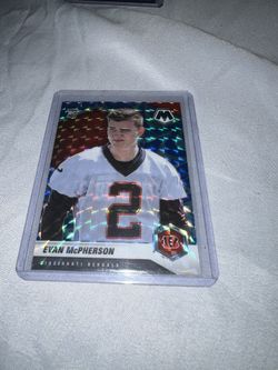 2021 Mosaic NFL Evan McPherson Rookie Blue