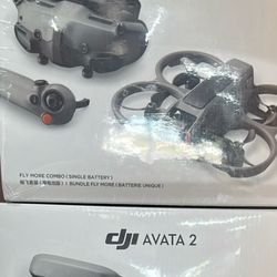 DJI Avata 2 Fly More Combo Drone Single Battery 