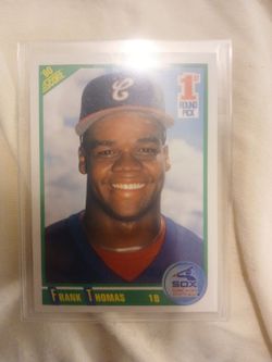 Frank thomas rookie card
