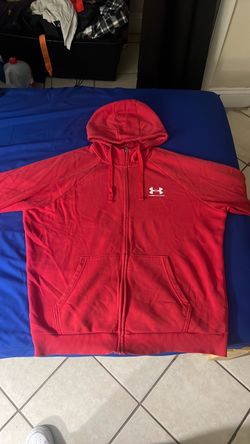 Size large under armour zip up hoodie