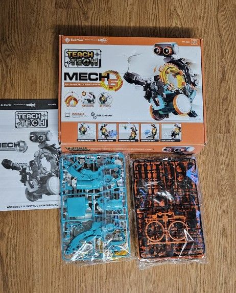 NEW Teach Tech Mech Mechanical Coding Robot.