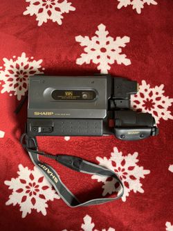 Sharp VL-L50U Slimcam Zoom 12 VHS Camcorder Vintage