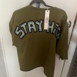 Dark Green Y2K Shirt