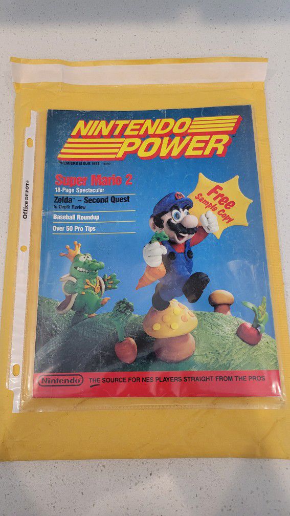 Nintendo Power 1988 Premiere Issue 