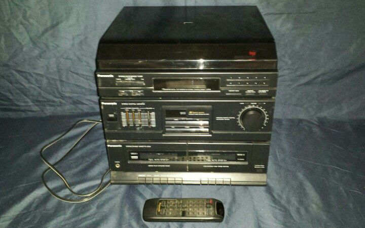 Panasonic Compact Audio System w/ Remote Model SG-HM22 Stereo TESTED ...