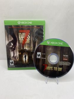 7 Days To Die Microsoft Xbox One Video Game horror Zombie CIB