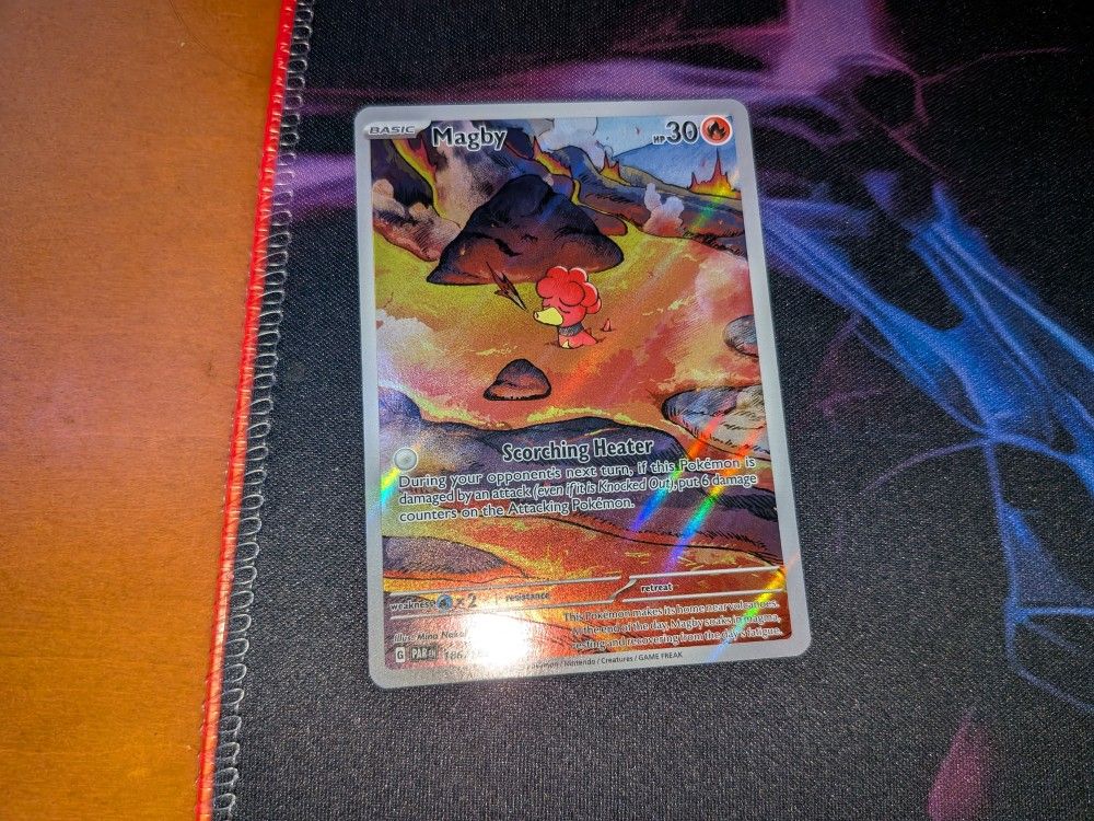 Magby 186/182 Paradox Rift Pokemon