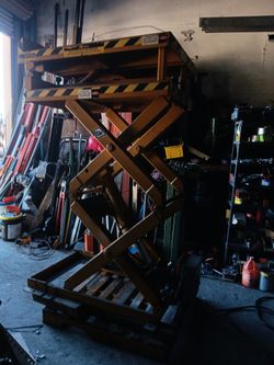 Heavy Duty Hydraulic Sizzor Lifting Table