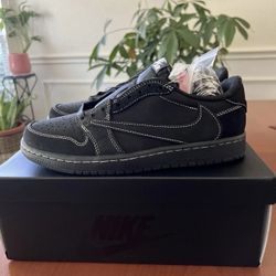 Jordan 1 Retro Low OG SP X Travis Scott Black Phantom