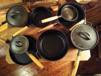 Cast Iron Cookware-pots & pans