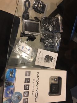 Max-You 4K Action Cam Wi-Fi connection 4K resolution HDR recording
