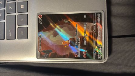 Charmander Holo Pokémon Card 168/165