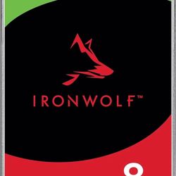 Seagate IronWolf (7200RPM, 256MB Cache) 8TB Internal Hard Drive - ST8000VN004