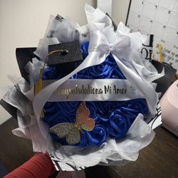 Eternal Rose Graduation Bouquet 