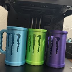 3d Printed can Koozies 