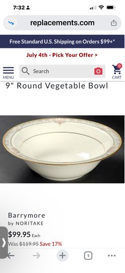 Vintage China vegetable bowl