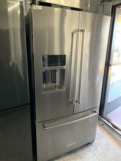 Kitchen aid French door in stainless steel