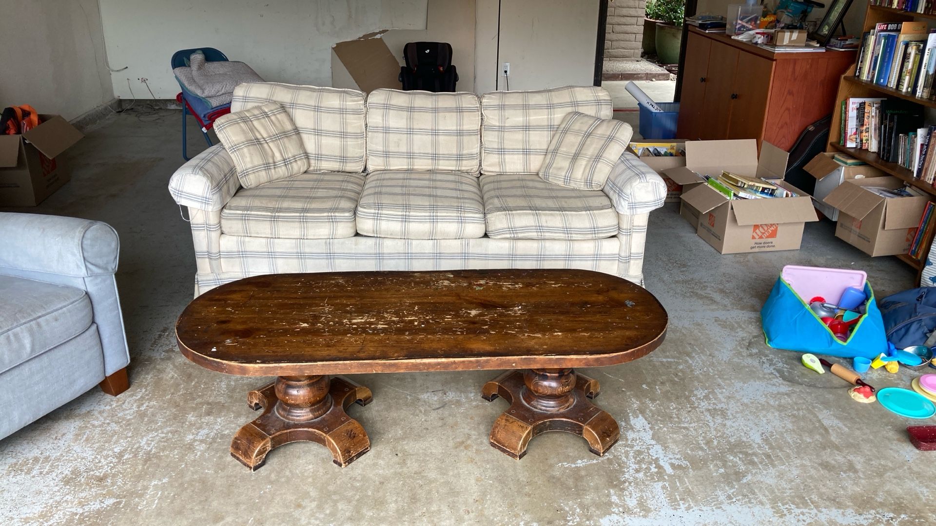 Couch, Recliner and Coffee Table