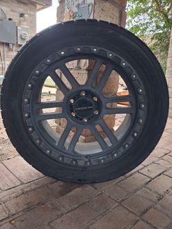 20" visión wheels 6- lug w/ toyo proxes 295/45r20