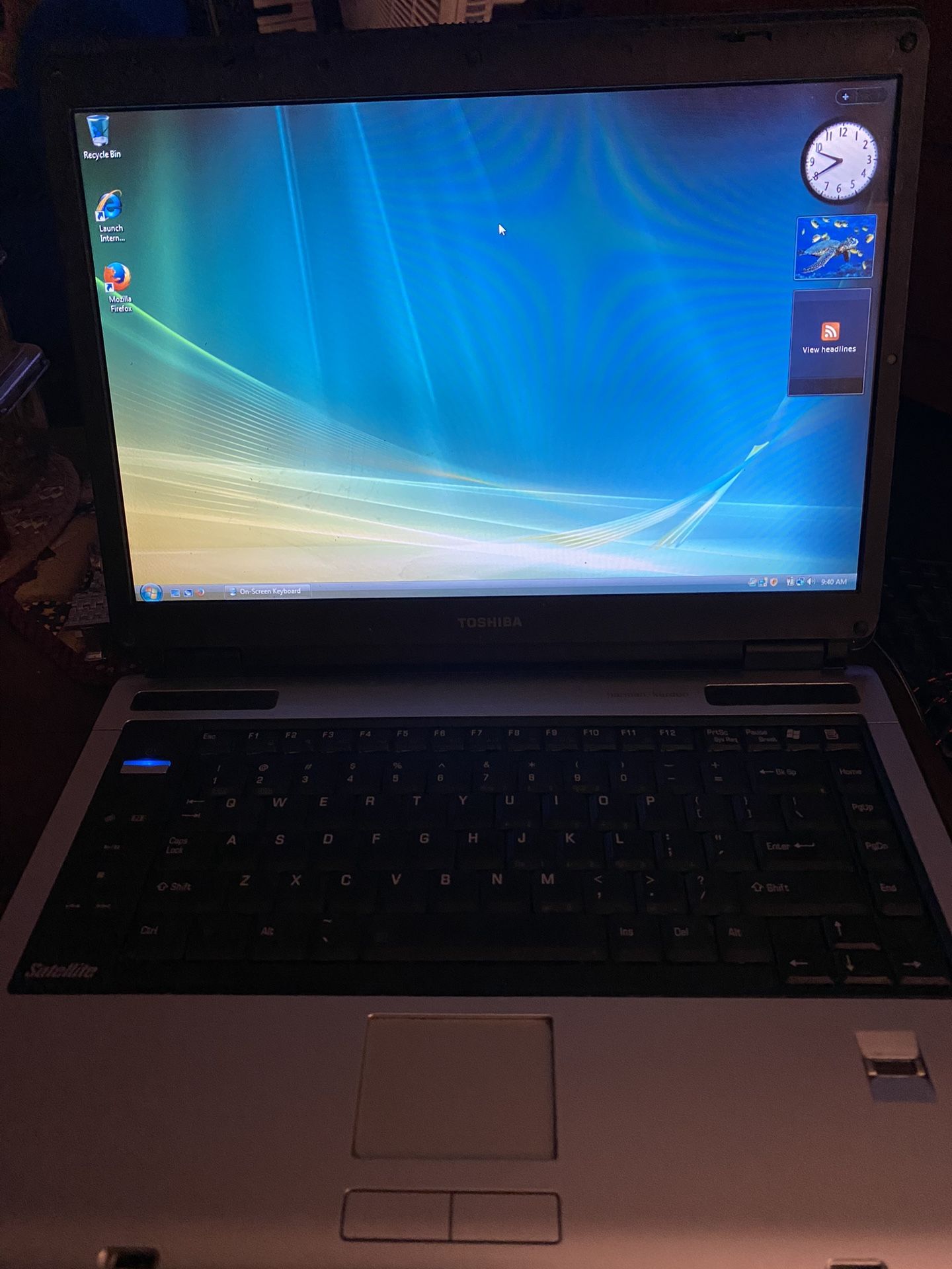 TOSHIBA SATELLITE harman/kardon Laptop.