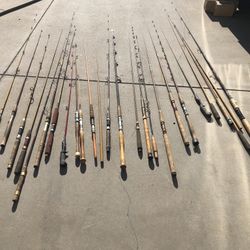 20 Fishing Rods 