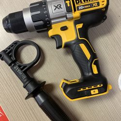Dewalt New Hammer Drill XR -3 Speeds Brushless 