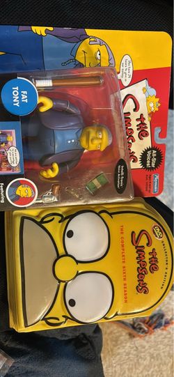 The Simpson dvd and action figure