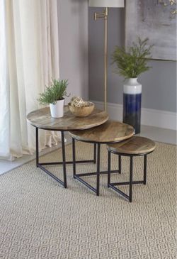 Wood Coffee/ Nesting Table