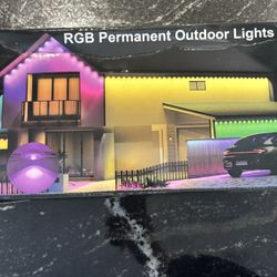 Color Changing Permanent outdoor lights 200 feet 