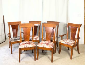 Super Sturdy Dining Chairs (6) / Juego de 6 Sillas Super Macizas