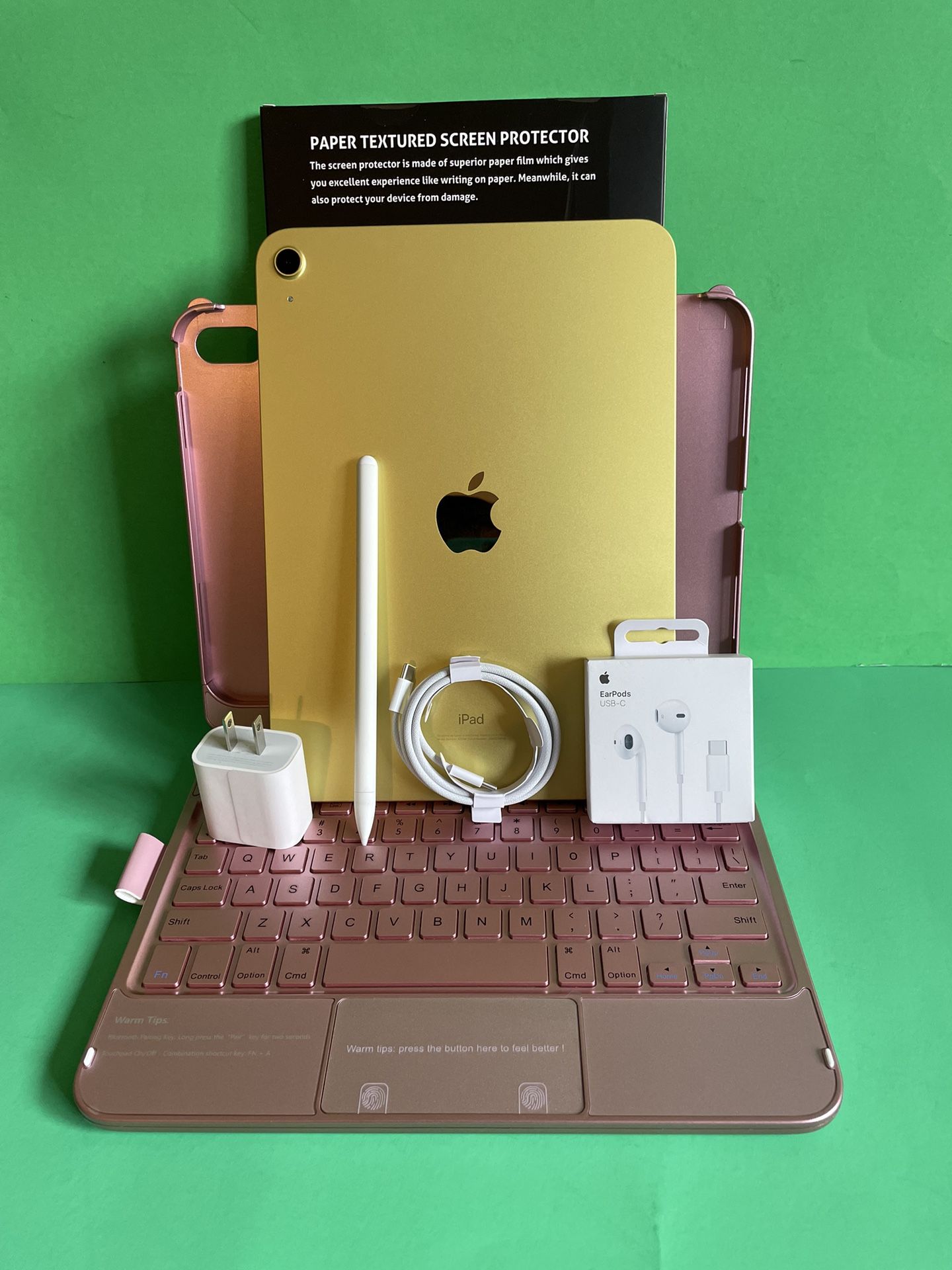 256gb Apple IPad 10th Generation (10.9” Liquid Retina / Latest 2022 ) with pen, keyboard, case & Accessories (warranty 04/2025),All Products : American Fashion Style Bags On Sale