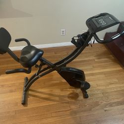 Bulbhead Slim Cycle 2 In 1 Recumbent & Foldable Exercise Bike