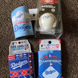 Dodger Baseball(Collector) &3 Koozies