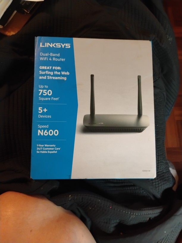 Linksys Dual-Band WiFi 4 Router