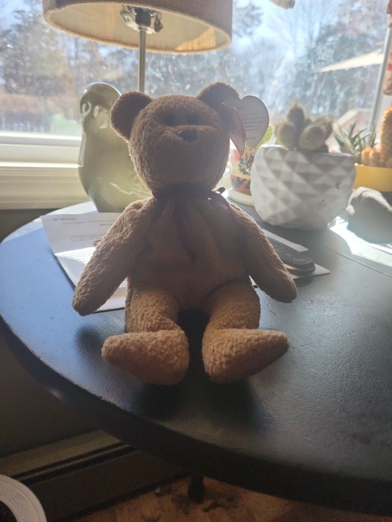 Beanie Baby Curly With Unique Errors