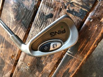 Ping i3 4 iron steel shaft