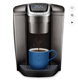 Keurig K-Elite Single-Serve K-Cup Cafetera de Cápsulas, Pizarra Cepillada