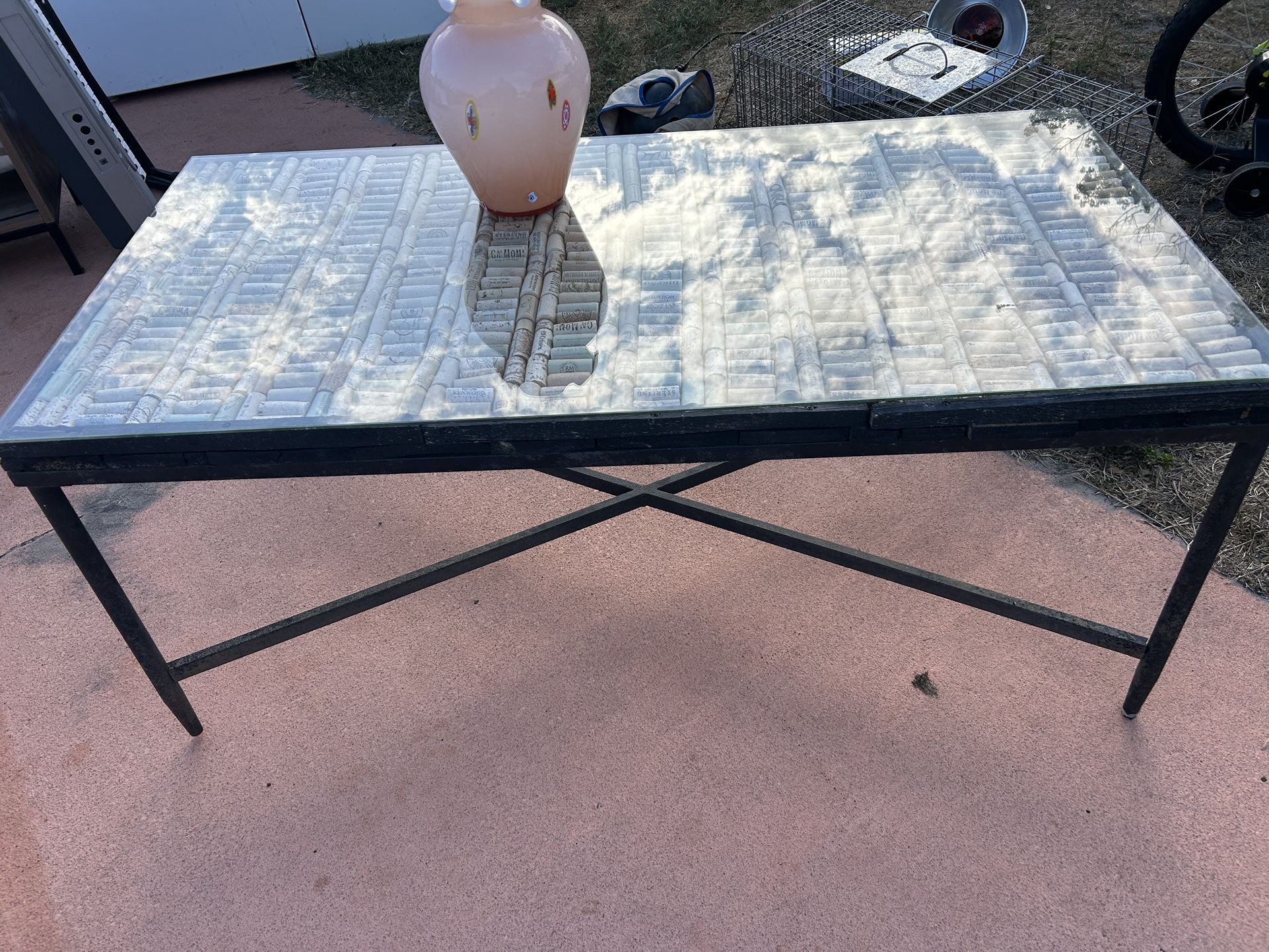 Hand Made Wine Lovers Coffee Table