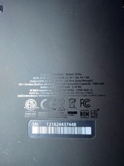Mophie Juice Pack for iPhone 15 Pro Battery Case