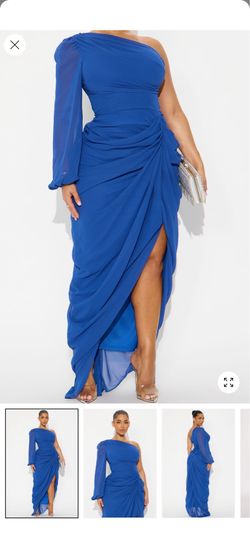 Blue dress