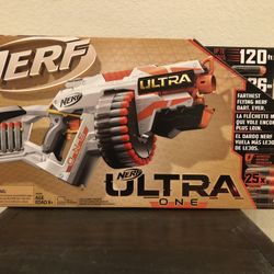 New Nerf Ultra One Motorized Blaster With 25 Nerf Ultra Darts