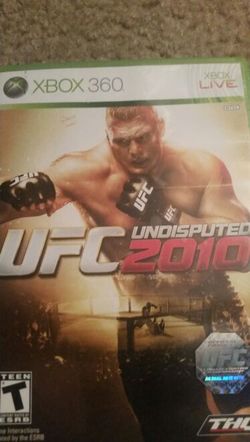 UFC undisputed 2010 (xbox 360)