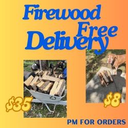 Firewood —Free Local Delivery!—