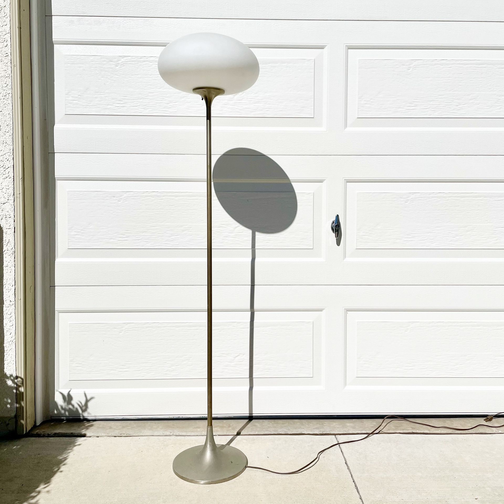 Mcm Mid Century Mushroom Floor Lamp