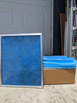 Standard and Any size AC filters, pleat, carbon, HEPA Thumbnail