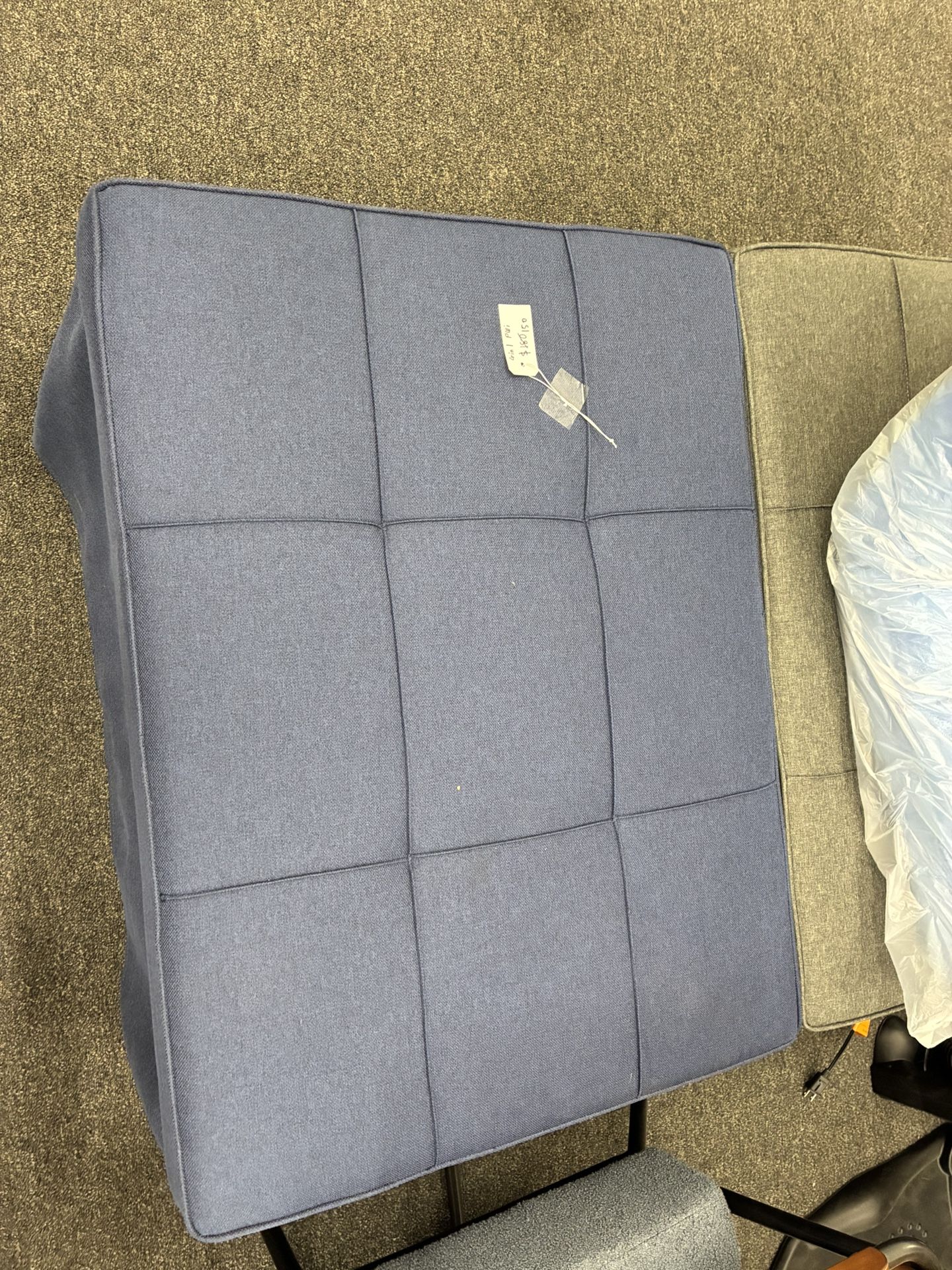 NEW Sofa Bed, 4 in 1 Multi-Function Folding Ottoman Breathable Linen Couch Bed with Adjustable Backr