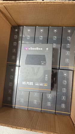 vSeeBox V6 Plus 4K Media Center 4K WiFi Lake Elsinore | No Credit Needed | New | Streaming Device | V6 Plus28 | V6 Plus28 | V6 Plu
