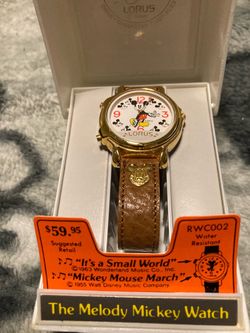 Lotus Mickey Mouse watch