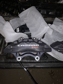 Brembo Camaro new caliper set front and rear